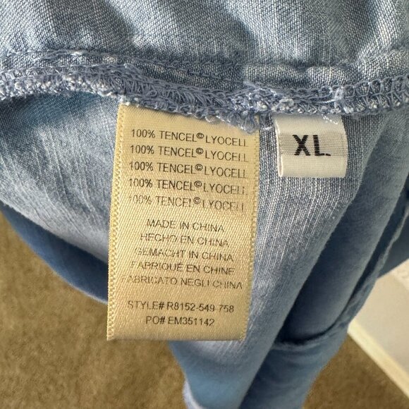 Cloth & Stone Light Blue Sleeveless Dress - Picture 5 of 5